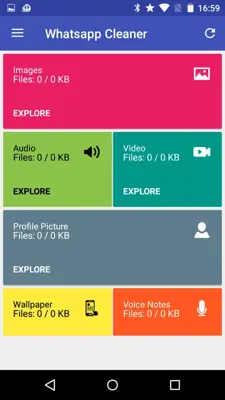 Whatsapp Cleaner android App screenshot 0